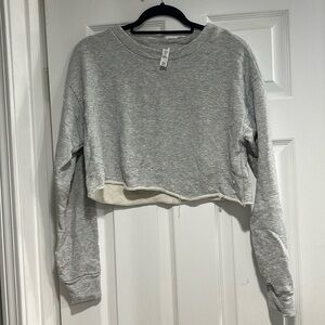 Alo Yoga Cropped Crewneck S
